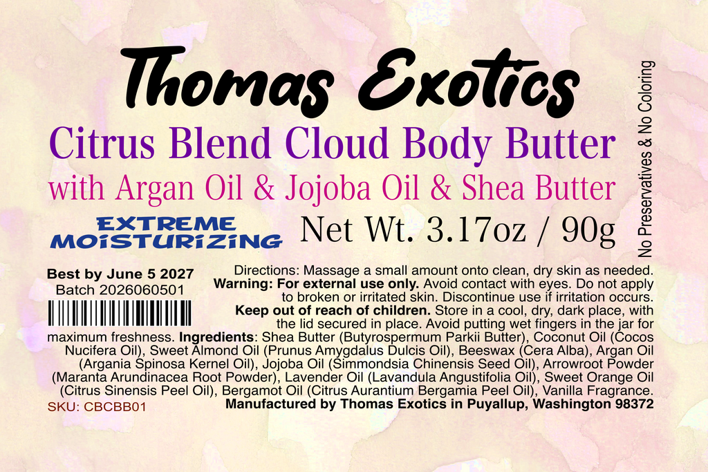 Citrus Blend Cloud Body Butter